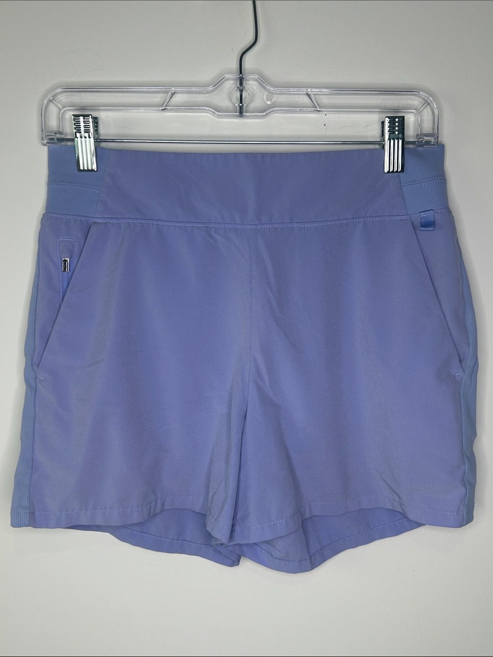 Athleta Brooklyn Shorts Size 4 Light Lavender Featherweight Travel Golf Hiking